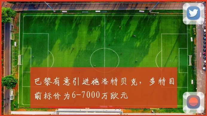 巴黎有意引进施洛特贝克，多特目前标价为6-7000万欧元